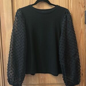 Maeve for Anthropologie Lacey Sleeve Top